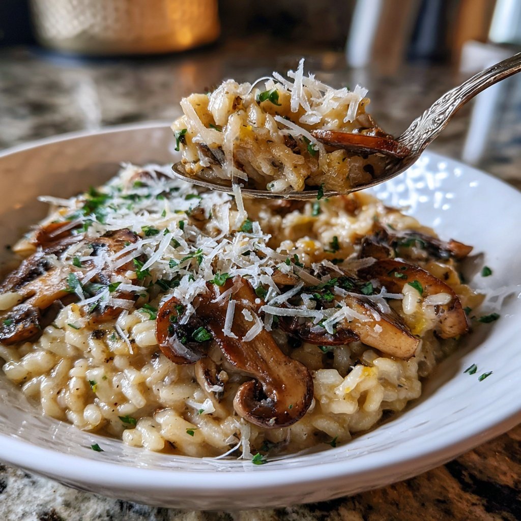 Risotto mit Champignons