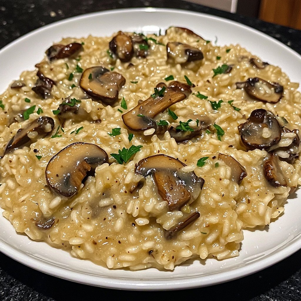 Risotto mit Champignons