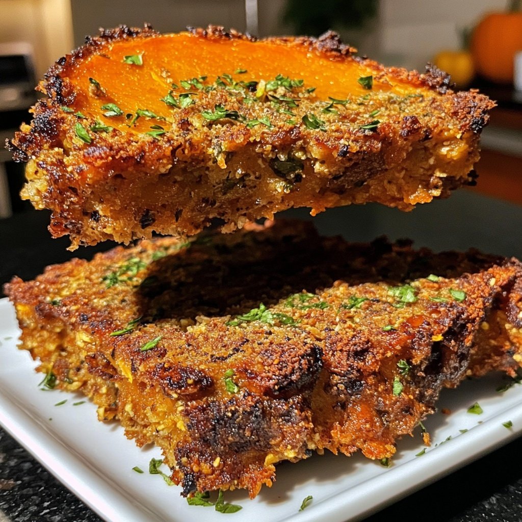 Kürbis-Ofenbraten mit Kräutern