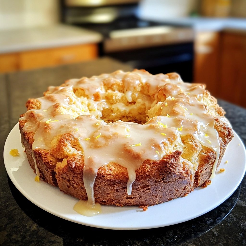 Zitronenkuchen Low Carb