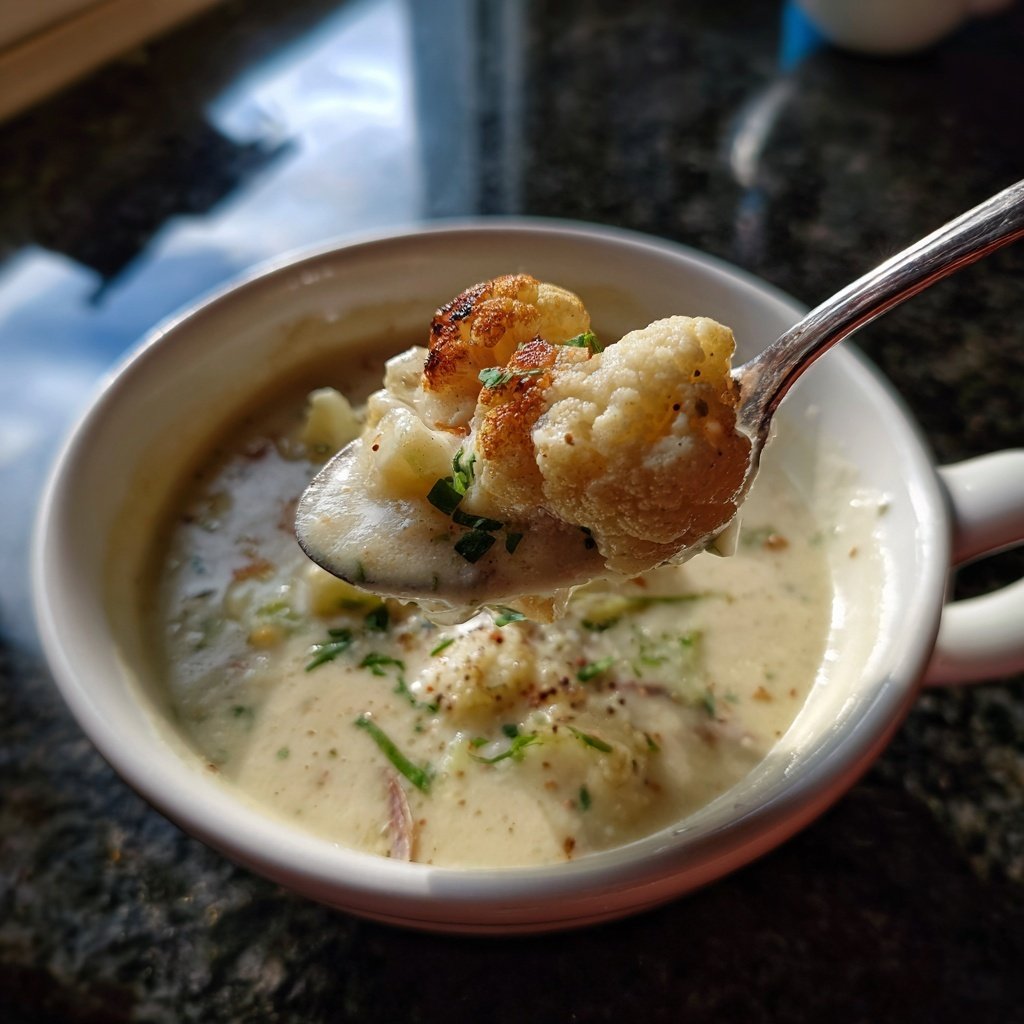 Blumenkohlsuppe einfach